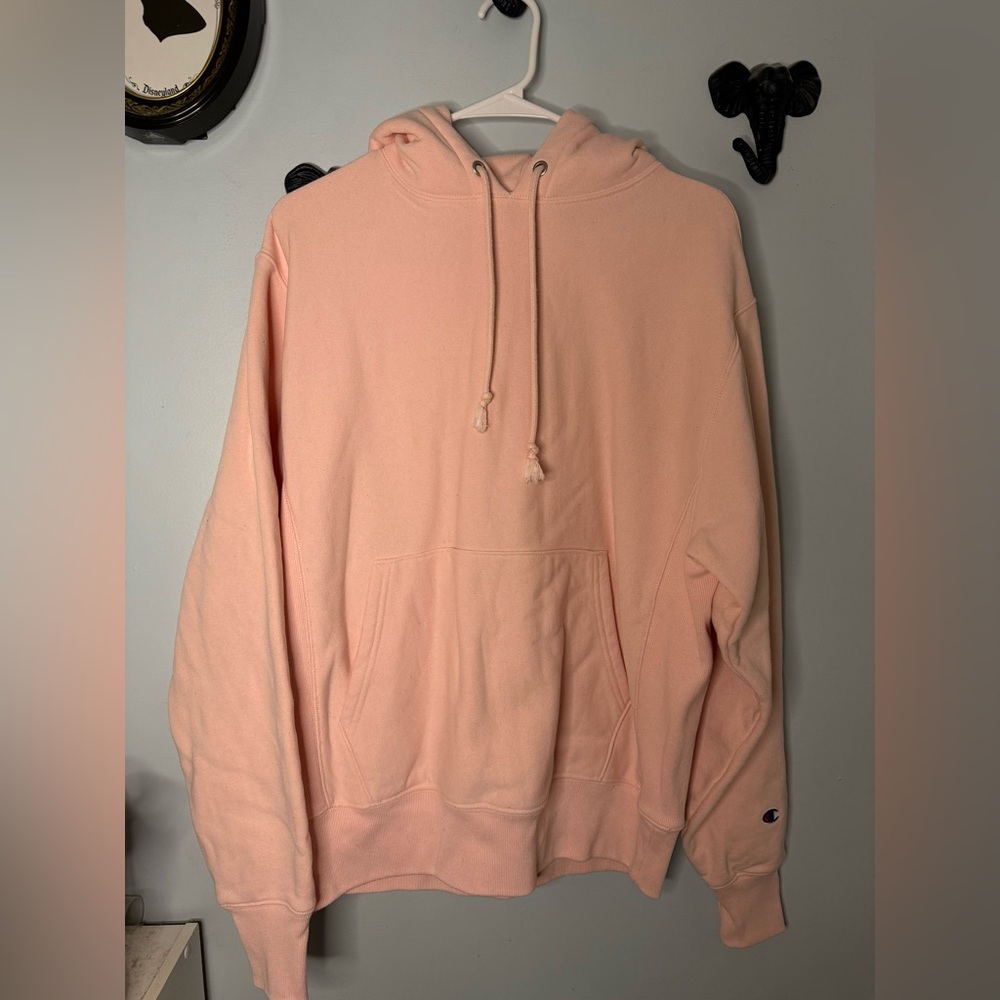 Champion Womens Soft Pink Hoodie